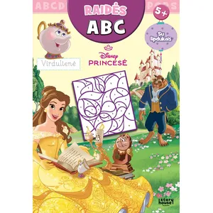 Knyga PRINCESĖS. UŽDUOTĖLĖS SU LIPDUKAIS ABC