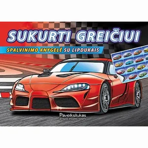 Knyga SUKURTI GREIČIUI