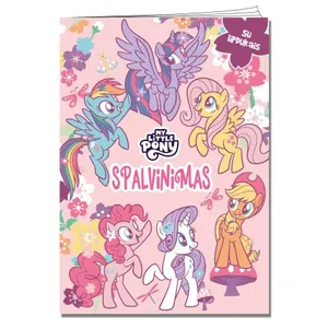 Knyga MY LITTLE PONY. SPALVINIMAS