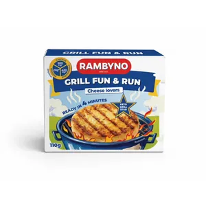 Sūrio produktas kepimui RAMBYNO GRILL, 45% rieb., 110g