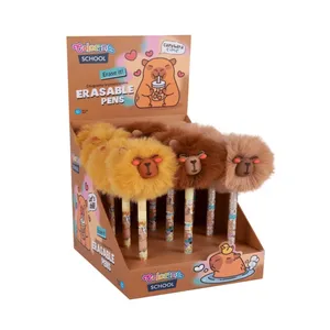 Trinamas rašiklis POM POM CAPIBARA