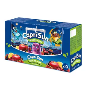 Sulčių gėrimas CAPRI-SUN Juice drink Monster Alarm, 10x0,2L pounch