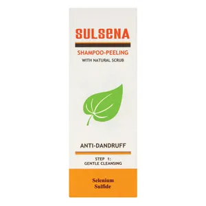 Šampūnas su naturaliu pilingu nuo pleiskanų SULSENA, 150 ML