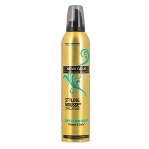 Plaukų putos NOVA GOLD SUPER FIRM HOLD, 300 ML