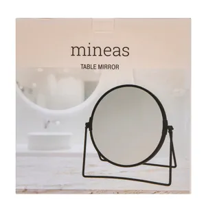 Mineas dvipusis veidrodis, juodos spalvos