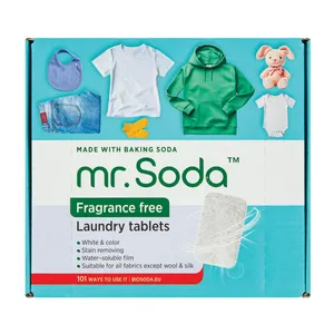 Skalbinių tabletės su soda mr.SODA, 30 vnt