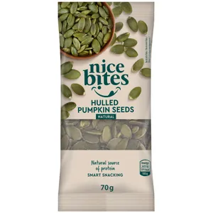 Moliūgų sėklos NICE BITES, 70 g