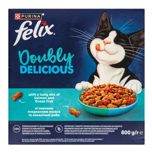 Sausas maistas katėms su žuvimi FELIX 270g