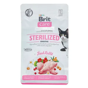 Sausas pašaras katėms BRIT CARE CAT GF STERILIZED SENSITIVE, 400 g