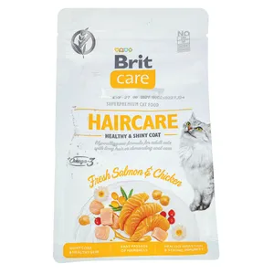 Sausas pašaras katėms BRIT CARE CAT GF HAIRCARE HEALTHY&SHINY COAT, 400 g
