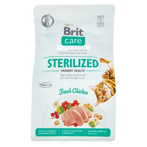 Sausas pašaras katėms BRIT Care Cat GF Sterilized Urinary Health, 400 g