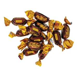 Saldainiai su kakaviniu įdaru (25 %) TOFFELINI, kg