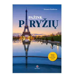 Knyga PAŽINK PARYŽIŲ