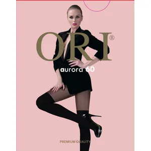 Moteriškos pėdkelnės ORI AURORA 60 DEN, 5 dydis, spalva NERO