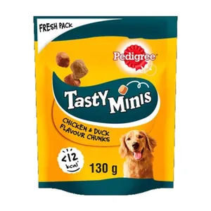 Kubeliai PEDIGREE Tasty minis, 130 g
