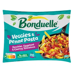 Šaldytas patiekalas Penne makaronai su daržovėmis BONDUELLE, 550g