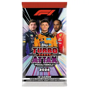 Kortelės FORMULA 1 2026 TURBO ATTAX