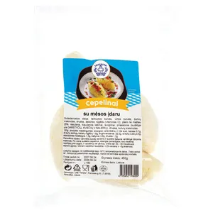 Šaldyti cepelinai su mėsa TAVIJUTA, 450 g