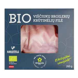 Ekologiška viščiukų broilerių filė BIO, 260 g