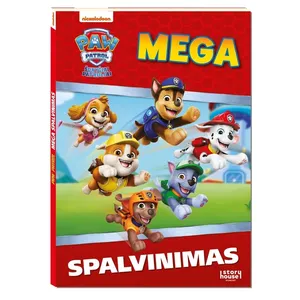 Knyga ŠUNYČIAI PATRULIAI. MEGA SPALVINIMAS