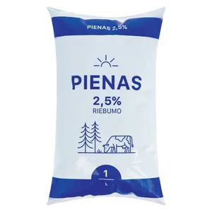 Pienas  2,5%rieb., 1 l