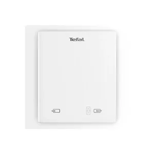 Virtuvinės svarstyklės TEFAL, BC5504V0,  baltos spalvos