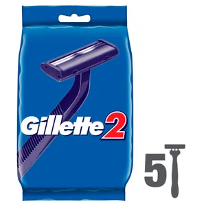 Skustuvai GILLETTE 2, 5 vnt.