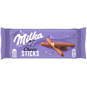 Sausainiai MILKA CHOCOLILAS STICKS, 112 g