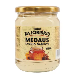 Medaus skonio gaminys BAJORIŠKIŲ, 650 g