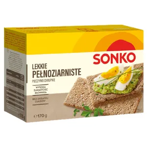 Pilno grūdo duonelės SONKO, 170 g