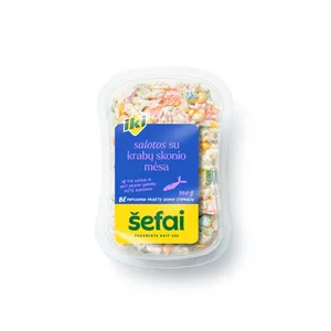 Krabų lazdelių salotos IKI ŠEFAI, 350 g