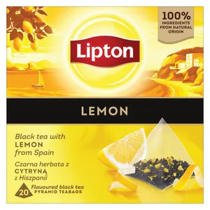 Juodoji arbata su citrinų aromatu LIPTON, 25 vnt.