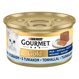 Paštetas katėms su tunu GOURMET GOLD, 85 g