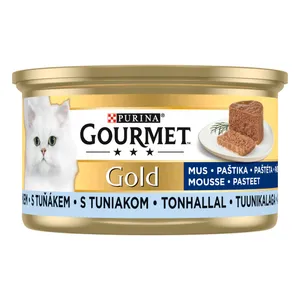 Paštetas katėms su tunu GOURMET GOLD, 85 g