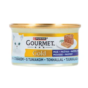 Paštetas katėms su tunu GOURMET GOLD, 85 g