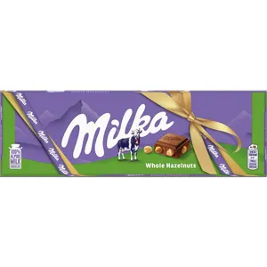 Šokoladas MILKA WHOLENUTS, 250 g