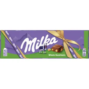 Šokoladas MILKA WHOLENUTS, 250 g