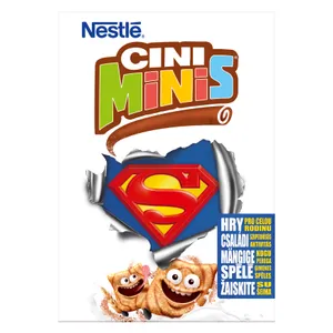 Kviečių kvadratėliai su cinamonu NESTLE CINI MINIS, 375 g
