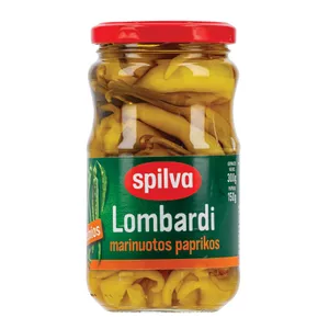 Lombardijos paprikos marinuotos švelnios SPILVA, 300 g