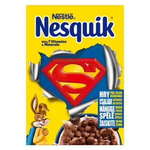 Kakavos skonio dribsniai NESTLE NESQUIK, 375 g
