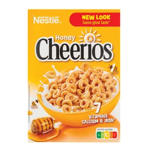 Grūdų žiedeliai NESTLE HONEY CHEERIOS, 375 g