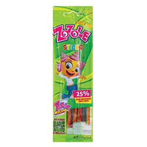 Guminukai ZOZOLE (lazdelės), vaisių skonio, 75 g