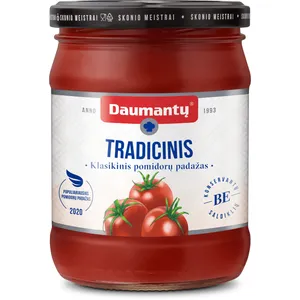Klasikinis pomidorų padažas DAUMANTŲ (tradicinio skonio), 500 g