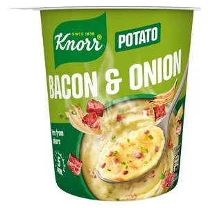 Bulvių košė KNORR su kumpiu ir svogūnais, 100 g