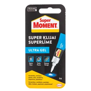 Universalieji klijai SUPER MOMENT GEL, 1 vnt.