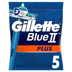 Vienkartiniai skustuvai GILLETTE BLUE II PLUS, 5 vnt.