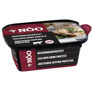 Jautienos kepenėlių paštetas pirma rūšis NOO, 200 g