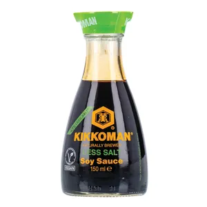 Sojos padažas su sumažintu druskos kiekiu KIKKOMAN, 150 ml