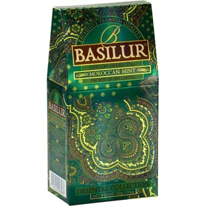 Žalioji arbata BASILUR ORIENTAL COLLECTION MOROCCAN MINT, 100 g