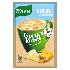 Sūrio sriuba su skrebučiais KNORR, 19 g